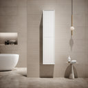 Volini Polished White Bathroom Storage Cabinet 350mm