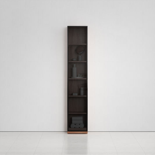 Zotto American Walnut Bathroom Storage Cabinet
